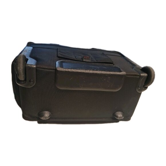 TUMI Alpha 2 Compact 2 Wheeled Duffel Luggage Carry-On Black 22052DH 14X19.75X10 - Picture 12 of 13